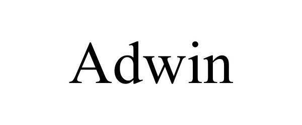 Trademark Logo ADWIN
