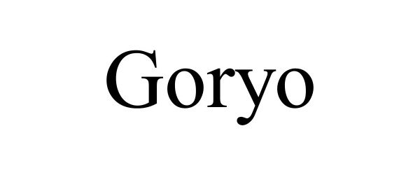 Trademark Logo GORYO