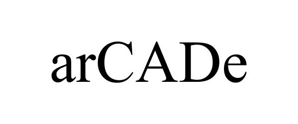 Trademark Logo ARCADE