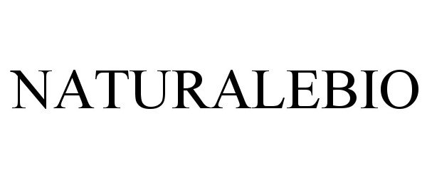 Trademark Logo NATURALEBIO