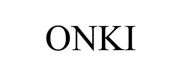 Trademark Logo ONKI