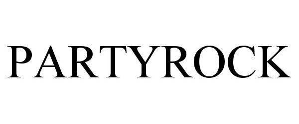 Trademark Logo PARTYROCK