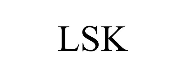 Trademark Logo LSK