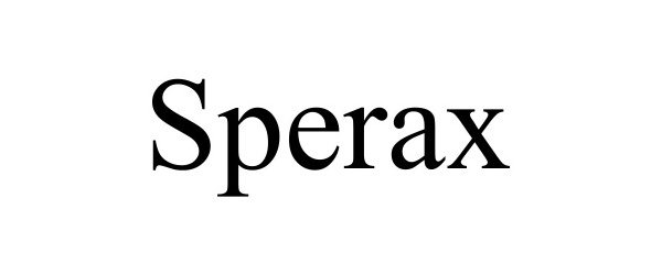  SPERAX