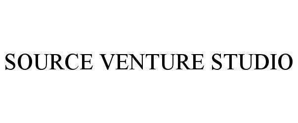 Trademark Logo SOURCE VENTURE STUDIO