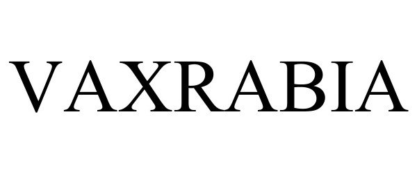 Trademark Logo VAXRABIA