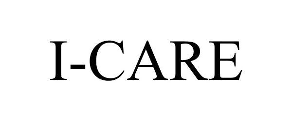 Trademark Logo I-CARE