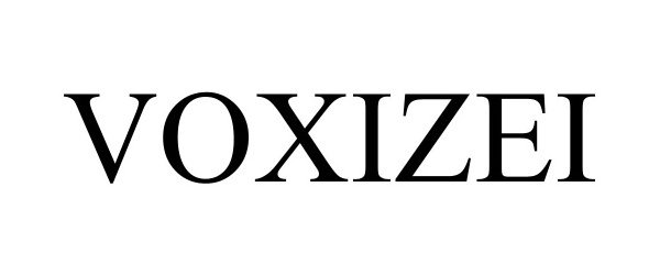 Trademark Logo VOXIZEI