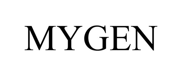 Trademark Logo MYGEN