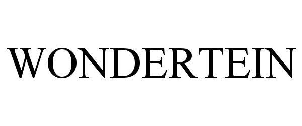 Trademark Logo WONDERTEIN