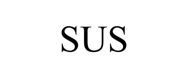 Trademark Logo SUS