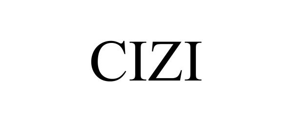Trademark Logo CIZI
