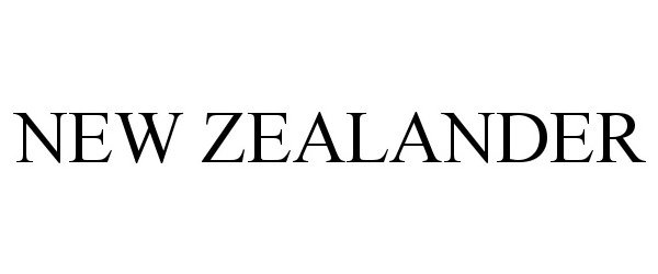 Trademark Logo NEW ZEALANDER