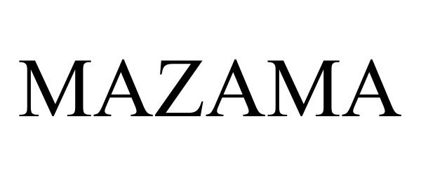 Trademark Logo MAZAMA