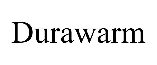 Trademark Logo DURAWARM