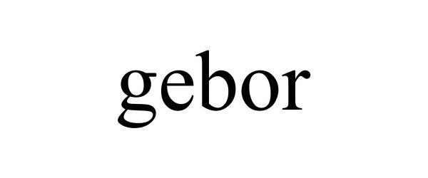  GEBOR