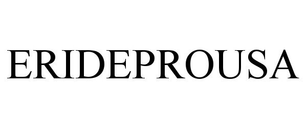 Trademark Logo ERIDEPROUSA