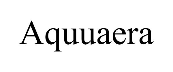Trademark Logo AQUUAERA