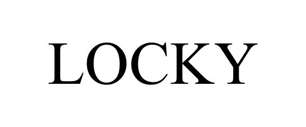 Trademark Logo LOCKY