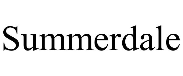 Trademark Logo SUMMERDALE
