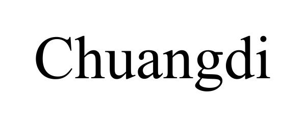 Trademark Logo CHUANGDI