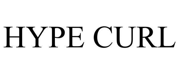 Trademark Logo HYPE CURL