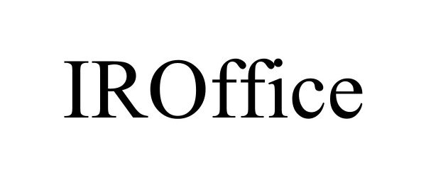 Trademark Logo IROFFICE