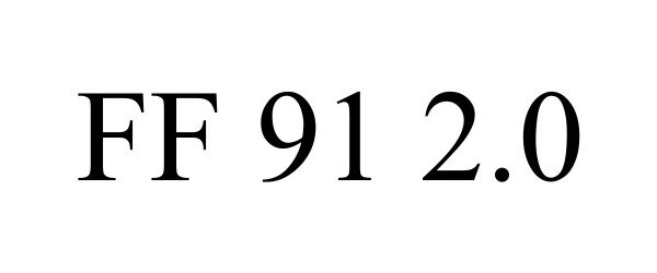 Trademark Logo FF 91 2.0