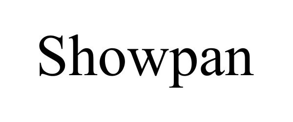 Trademark Logo SHOWPAN