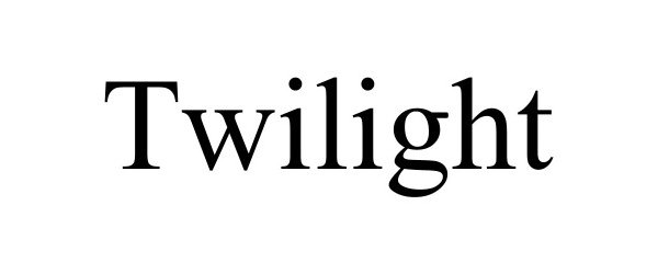 Trademark Logo TWILIGHT