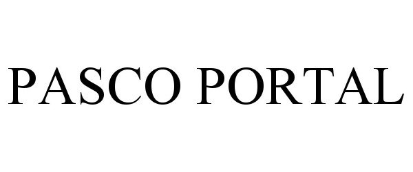  PASCO PORTAL