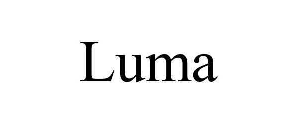 Trademark Logo LUMA
