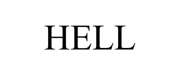 Trademark Logo HELL