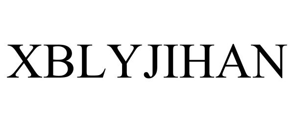 Trademark Logo XBLYJIHAN