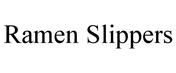  RAMEN SLIPPERS