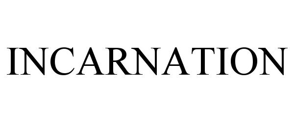 Trademark Logo INCARNATION