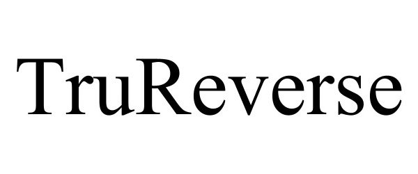 Trademark Logo TRUREVERSE