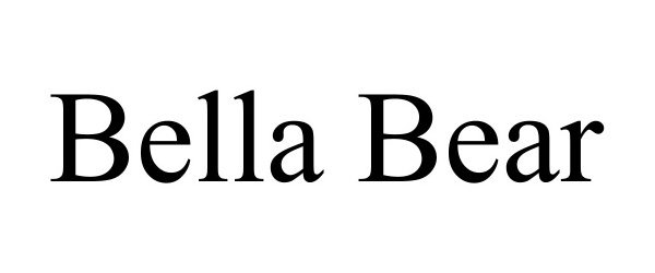  BELLA BEAR