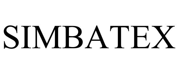 Trademark Logo SIMBATEX