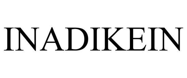 Trademark Logo INADIKEIN