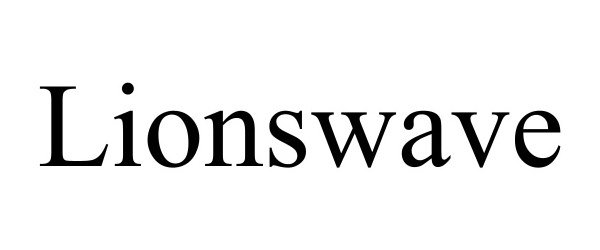 Trademark Logo LIONSWAVE