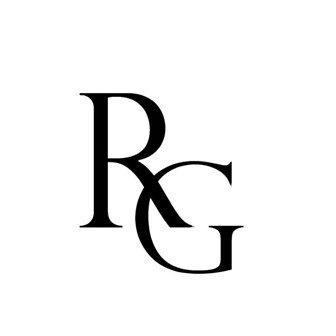 THE MARK CONSISTS OF THE CAPITAL LETTERS "R" AND "G", WHER THE "G" IS LOWER THAN THE INTERTWINED "R"