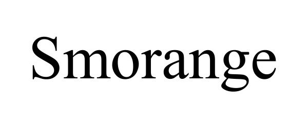 Trademark Logo SMORANGE