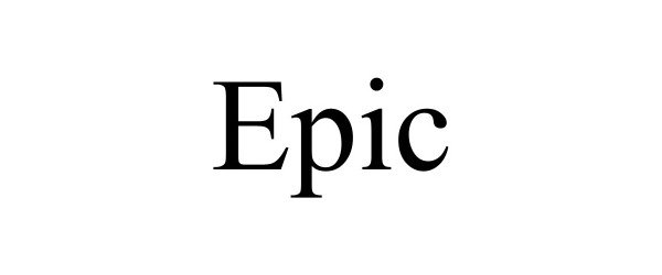 Trademark Logo EPIC