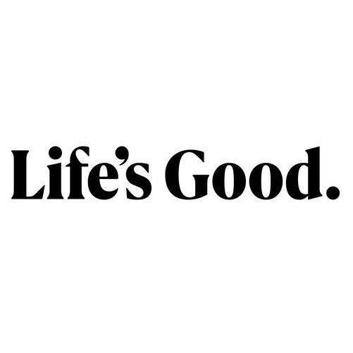 Trademark Logo LIFE'S GOOD.