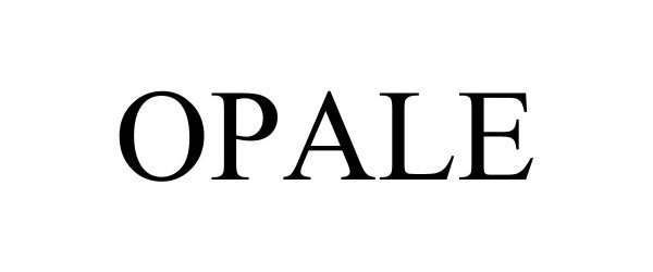 Trademark Logo OPALE