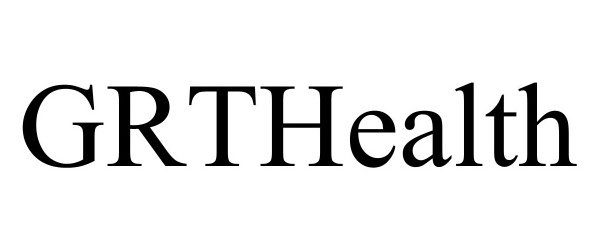 Trademark Logo GRTHEALTH
