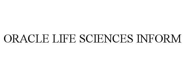  ORACLE LIFE SCIENCES INFORM