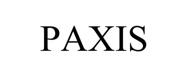 Trademark Logo PAXIS