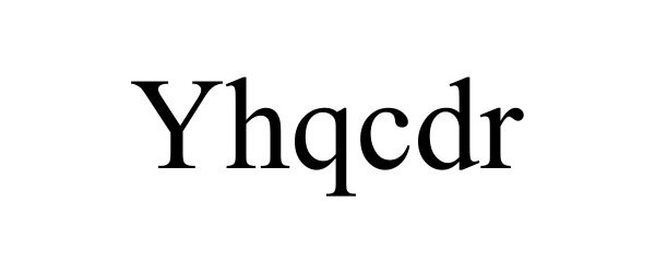 Trademark Logo YHQCDR